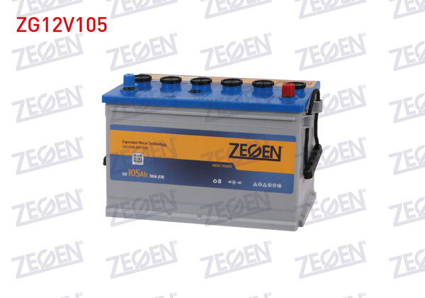 ZEGEN ZG12V105 | Aku 12V 105 Ah (346X175x230)
