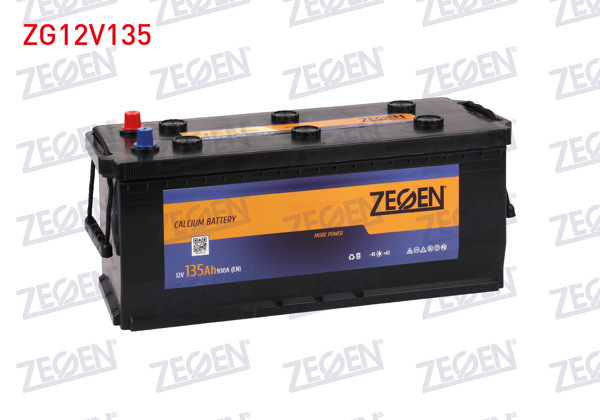 ZEGEN ZG12V135 | Aku 12V 135 Ah Busonlu (513X189x223)