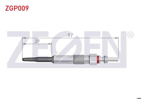 ZEGEN ZGP009 | Kızdırma Buji 5V Volkswagen Transporter V (7H_7E_) 1.9 TDI 2003-2011 / Caddy III (2K_) 1.9 TDI 2004-2015 / Jetta III (1K2) 1.9-2.0 TDI 2005-2010 / Skoda Superb (3T4) 2.0 TDI 2010-2015 | 10 Adet