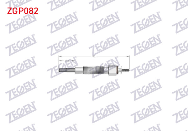 ZEGEN ZGP082 | Kızdırma Buji 11V Nissan Terrano 2.7 TDI 1889-2002 / Vanette 2.3 D 1995-/ Serena 2.3 D 1995-| 10 Adet