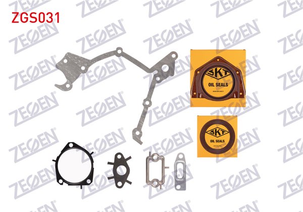 ZEGEN ZGS031 | Motor Alt Takım Conta Keçeli Doblo 1.9 D 2001-2010 Skt Keçeli
