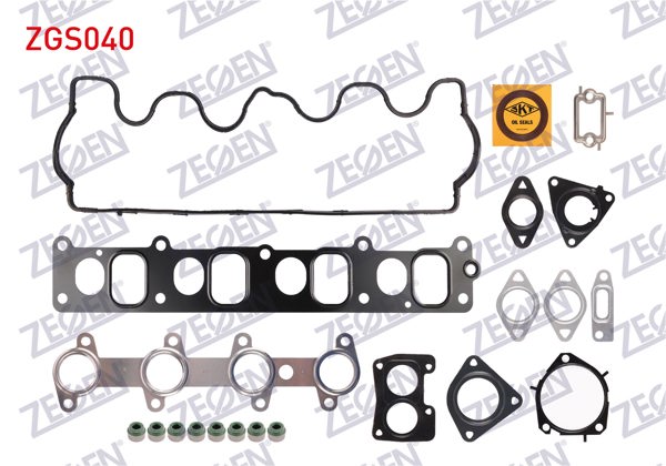 ZEGEN ZGS040 | Motor Üst Takım Conta Keçeli Fiat Doblo 1.9 JTD 2001-2010 Skt Keçeli