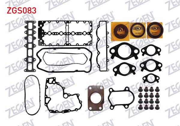 ZEGEN ZGS083 | Motor Takım Conta Keçeli (Skc Yok) Fiat Ducato 2.3 Mjt Skt Keçeli