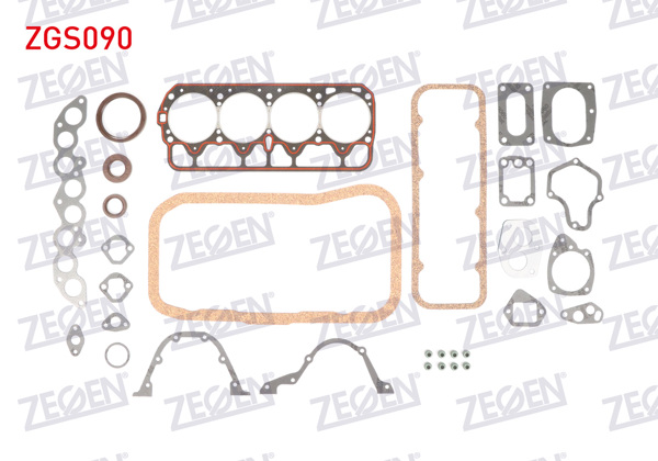 ZEGEN ZGS090 | Motor Takım Conta Keçeli M.131-Dks 1600 (Skclı)