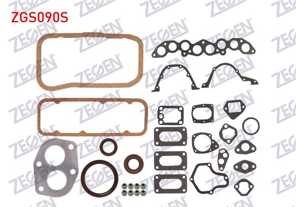 ZEGEN ZGS090S | Motor Takım Conta Keçeli (Skcsız) M.131 / Dks 1600