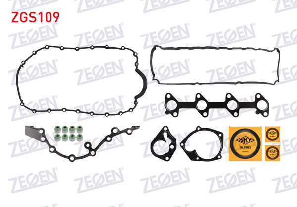 ZEGEN ZGS109 | Motor Takım Conta (Skc Yok) Full Renault Clio-Kangoo-Megane 1.5 DCI
