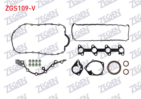 ZEGEN ZGS109-V | Motor Takım Conta (Skc Yok) Clio / Kangoo / Megane 1.5 DCI (Vıton Keçeli)