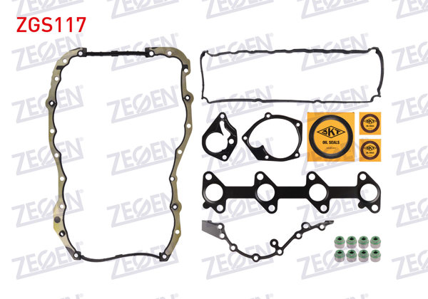 ZEGEN ZGS117 | Motor Takım Conta Keçeli (Skc Yok) Fluence-Clio-Megane 1.5 DCI
