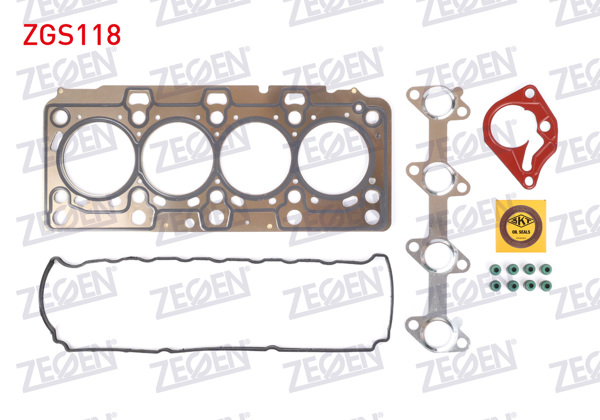 ZEGEN ZGS118 | Motor Üst Takım Conta Eks Keçeli Fluence-Clio-Megane 1.5 DCI