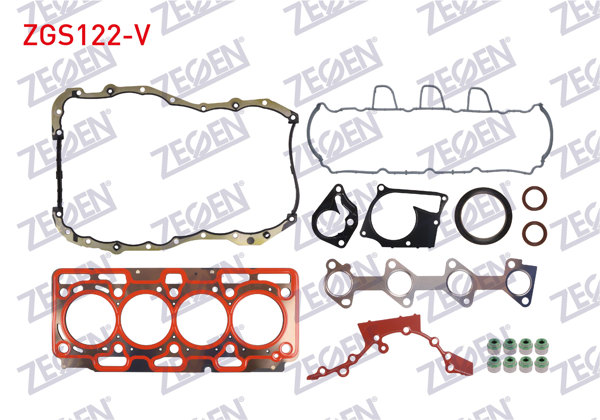 ZEGEN ZGS122-V | Motor Takım Conta Renault Clio / Kangoo / Fluence / Megane 1.5 DCI (Vıton Keçeli)
