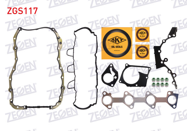 ZEGEN ZGS123 | Motor Takım Conta (Skc Yok) Renault Clio IV-Kangoo III-Fluence-Megane 1.5 DCI
