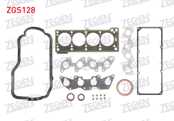 ZEGEN ZGS128 | Motor Takım Conta Keçeli Renault Clio-Megane 1.4 8V E7j