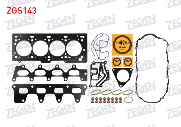 ZEGEN ZGS143 | Motor Takım Conta Keçeli Renault Clio-Megane 1.6 16V K4m