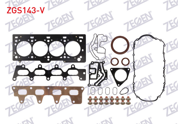 ZEGEN ZGS143-V | Motor Takım Conta Renault Clio / Megane 1.6 16V K4m (Vıton Keçeli)