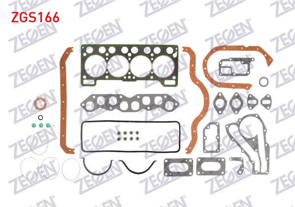 ZEGEN ZGS166 | Motor Takım Conta Keçesiz Renault R9 Faırway 1.6