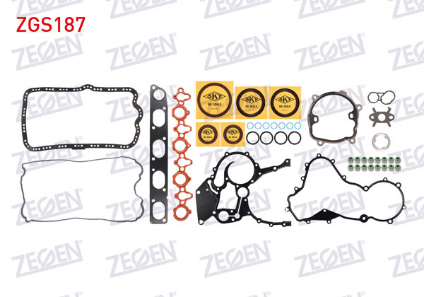 ZEGEN ZGS187 | Motor Takım Conta (Skc Yok) Renault Master II 2.5 DCI G9u