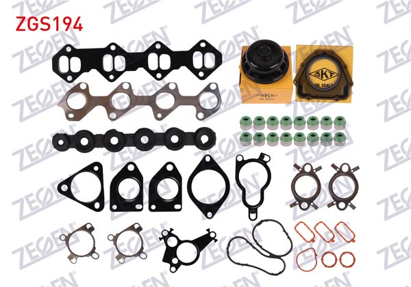 ZEGEN ZGS194 | Motor Takım Conta (Skc Yok) Renault Master III 2.3 DCI M9t Skt Keçeli