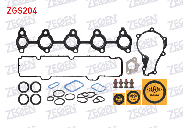 ZEGEN ZGS204 | Motor Takım Conta Full (Skc Yok) (Skt Keçeli) Citroen Nemo-Peugeot Bipper-206 1.4 HDI-Ford Fiesta 1.4 TDCI