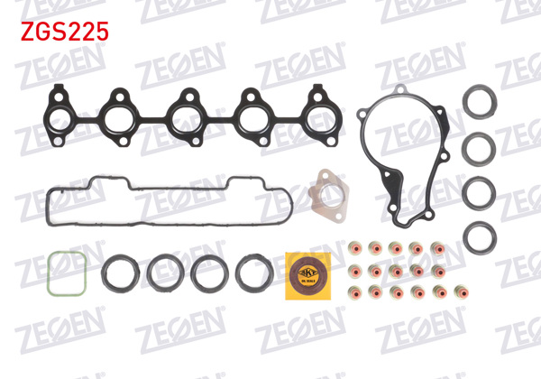 ZEGEN ZGS225 | Motor Üst Takım Conta Eks Keçeli Citroen Berlingo-Peugeot Partner-307-308 1.6 HDI Ford Focus-Fiesta 1.6 TDCI