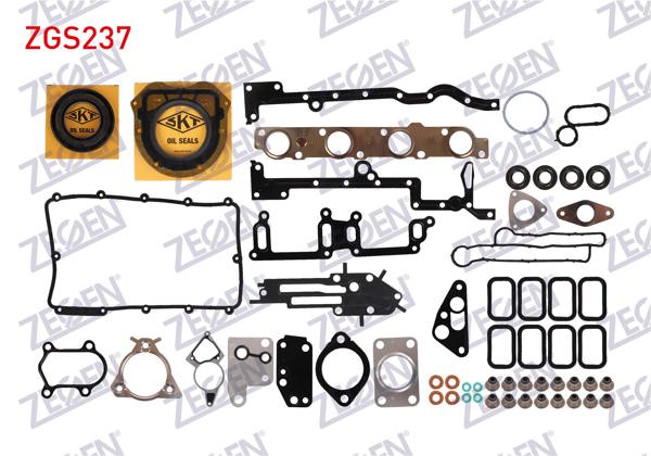 ZEGEN ZGS237 | Motor Takım Conta (Skc Yok) Citroen Jumper III 2.2 HDI / Peugeot Boxer 2.2 HDI Skt Keçeli