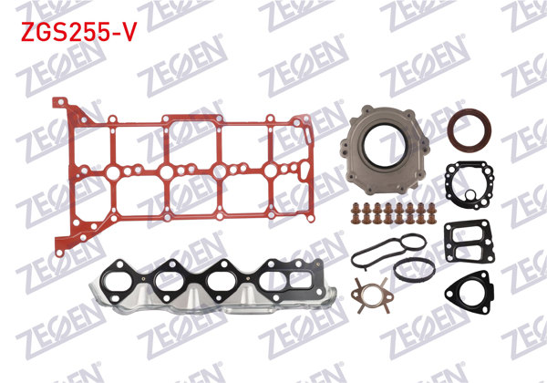 ZEGEN ZGS255-V | Motor Takım Conta (Skc Yok) Tourneo Custom (V362) / Transit (V363) 2.0 TDCI 2012-(Vıton Keçeli)