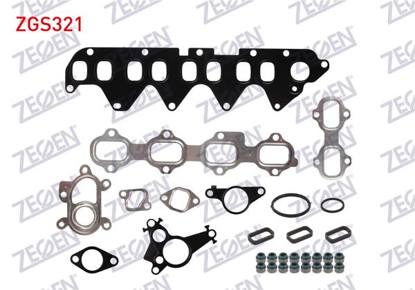 ZEGEN ZGS321 | Motor Üst Takım Conta (Skc Yok) Talisman-Traffic III 1.6 DCI Çift Turbo