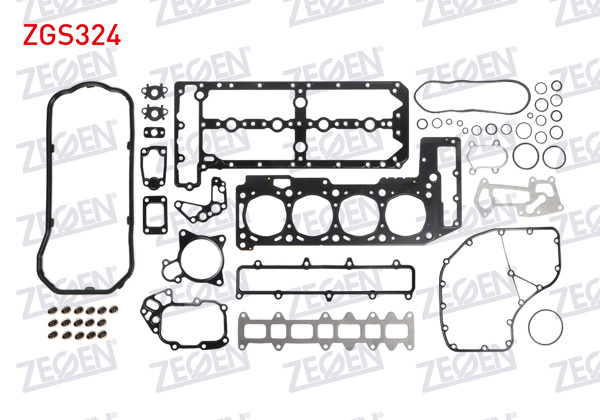 ZEGEN ZGS324 | Motor Takım Conta Keçesiz 1.30mm Fiat Ducato 3.0 Mjt 2006-2014 / Citroen Jumper III 3.0 HDI 2006-2014 / Peugeot Boxer III 3.0 HDI 2006-2014 / Iveco Daily IV 3.0 D 2006-2016