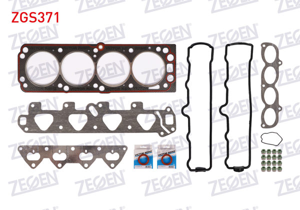 ZEGEN ZGS371 | Üst Takım Conta + Skc Opel Astra F-Vectra B 1.6 16V X16xel Vıctor Reinz Keçeli