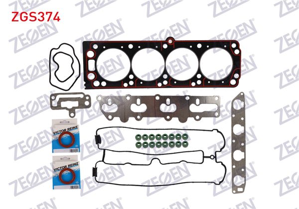ZEGEN ZGS374 | Üst Takım Conta + Skc Opel Astra F-Astra G Vectra A-Vectra B 2.0 16V X20xer-X20xev Vıctor Reinz Keçeli