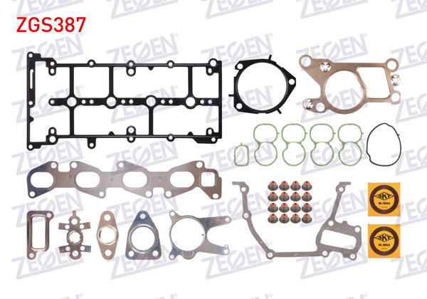 ZEGEN ZGS387 | Motor Takım Conta Arka Krank Keçesiz (Skc Yok) Linea-Doblo-Egea 1.6 Mtj