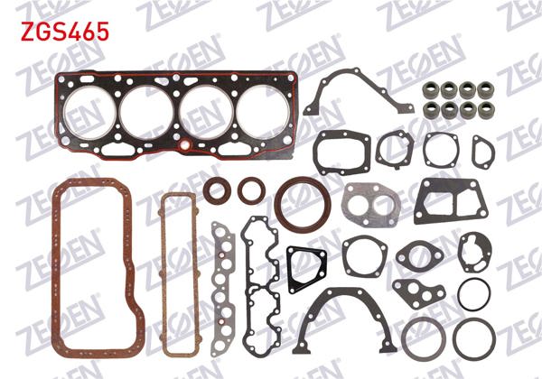ZEGEN ZGS465 | Motor Takım Conta Keçeli Uno 1.4 / Tipo 1.4