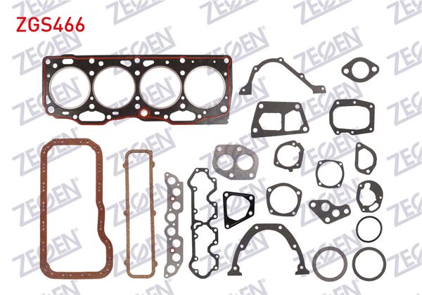 ZEGEN ZGS466 | Motor Takım Conta Keçesiz Uno 1.4 / Tipo 1.4