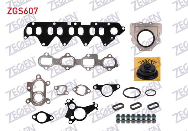 ZEGEN ZGS607 | Motor Üst Takım Conta (Skc Yok) (Skt Keçeli) Talisman-Traffic III 1.6 DCI Çift Turbo