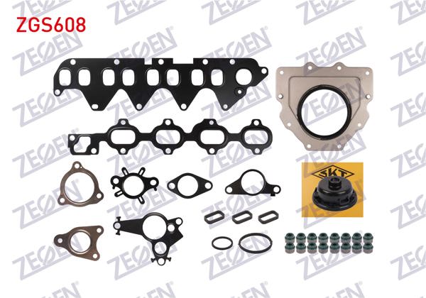 ZEGEN ZGS608 | Motor Üst Takım Conta (Skc Yok) (Skt Keçeli) Megane IV-Talisman-Traffic III 1.6 DCI