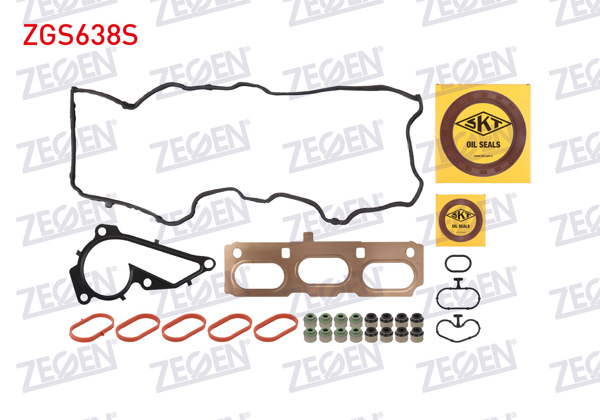 ZEGEN ZGS638S | Motor Takım Conta (Keçeli) (Skcsız) Megane IV / Clio V / Talisman / Duster 1.3 TCE (Skt Keçeli)
