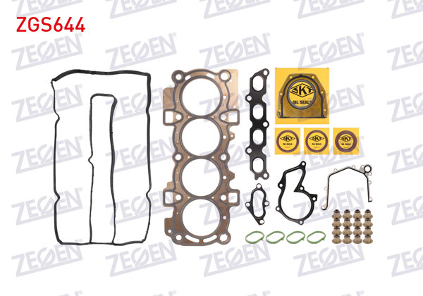 ZEGEN ZGS644 | Motor Takım Conta Focus / Mondeo 1.6 (Skt Keçeli)