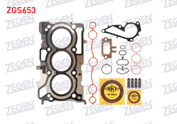 ZEGEN ZGS653 | Motor Takım Conta (Skt Keçeli) Clio V 1.0 TCE