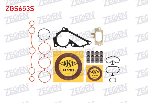 ZEGEN ZGS653S | Motor Takım Conta (Keçeli) (Skcsız) (Skt Keçeli) Clio V 1.0 TCE