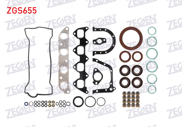 ZEGEN ZGS655 | Motor Takım Conta Keçeli (Skcsız) Corolla 1.6 Enjeksıyonlu