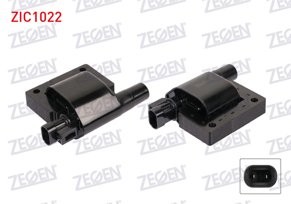 ZEGEN ZIC1022 | Ateşleme Bobini Nissan Primera (P10) 1.6İ 16V (Ga16de) 1990-1998 / Primera (P10) 2.0İ (Sr20dı) 1990-1998 / 323 III (Bf) 1.3 (E3) 1985-1991 / Almera I (N15) 1.6İ 1995-2000 / Almera I (N15) 1.4 1995-2000