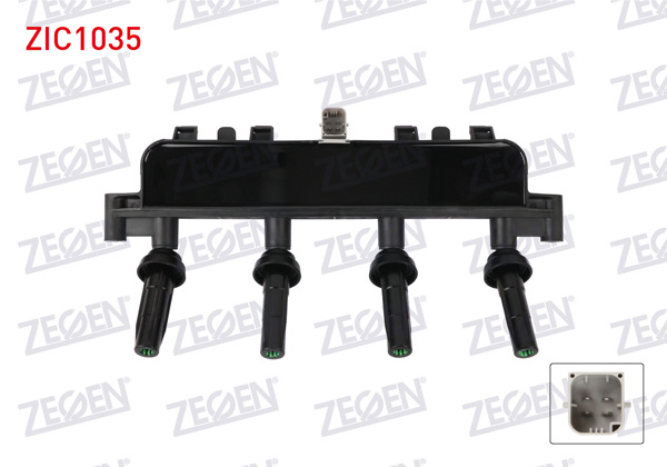 ZEGEN ZIC1035 | Ateşleme Bobini 206 1.4İ Beyaz Soketlı 1998-2006 / 106 II 1.4İ 1996-2002 / 206 1.1İ 1998-2006 / 206 1.6İ 1998-2006 / 306 1.4İ 1993-2002 / Partner 1.4İ 1996-2008 / Berlingo 1.4İ 1996-2008 / Saxo 1.4 1996-2004