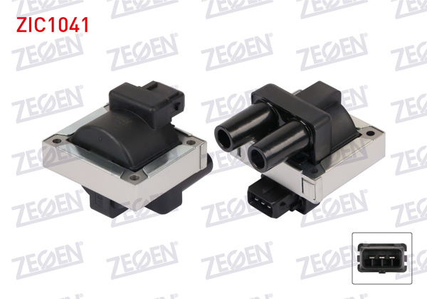 ZEGEN ZIC1041 | Ateşleme Bobini Renault Laguna I (B56,556) 2.0İ (F3r) 1993-2001 / Laguna I (B56,556) 1.8İ (F3p) 1993-2001 / Megane I (Ba0 / 1) 2.0İ (F3r) 1996-2003