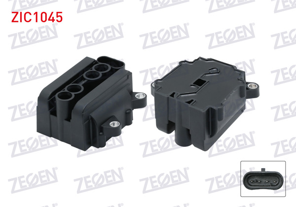 ZEGEN ZIC1045 | Ateşleme Bobini Renault Clio III (Br0 / 1,Cr0 / 1) 1.2İ 16V (D4f) 3 Civatalı 2005-2012 / Clio II 1.2İ 1998-2005 / Twingo 1.2 1993-2007 / Clio Symbol 1.2 1998-2005