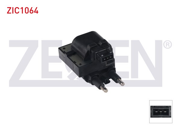 ZEGEN ZIC1064 | Ateşleme Bobini Siyah Soket Renault Megane I 1.6İ 8V 1996-2003 / Laguna I 2.0İ 16V 1993-2001 / Safrane II 2.0 16V 1996-2000 / Volvo S40 I 1.6İ 16V 1995-2003 / S40 I 1.8İ 16V 1995-2003 / S40 I 2.0 1995-2003