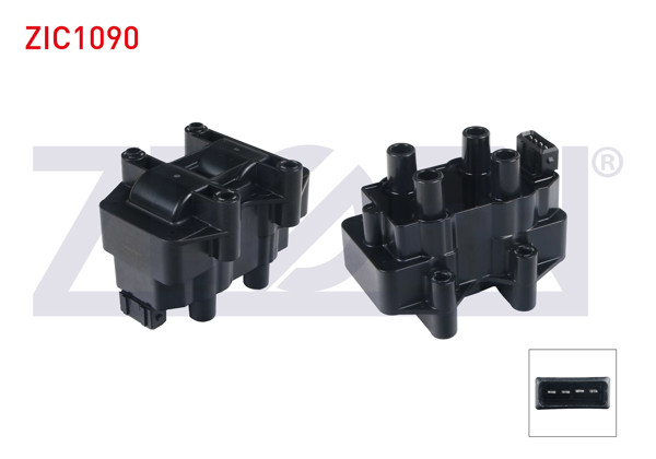 ZEGEN ZIC1090 | Ateşleme Bobini Citroen Berlingo 1.4 İ 1996-/ Xsara 1.8 İ 1997-/ Peugeot 106 1.0 İ-1.4 İ-1.6 İ 1996-2002 / 306 1.4-1.6-1.8 1993-2002