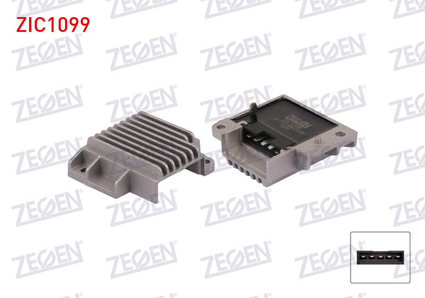 ZEGEN ZIC1099 | Ateşleme Modülü Elektronık M131 / Dks / SLX / Tempra / Tipo / Uno