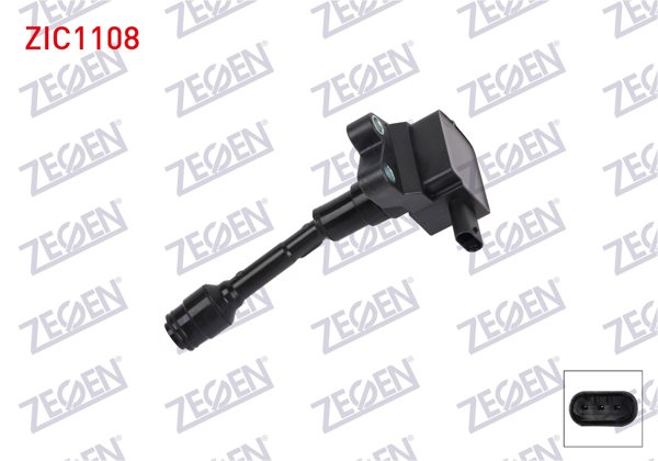 ZEGEN ZIC1108 | Ateşleme Bobini Ford Ecosport 1.0 Ecoboost 2018-/ Fiesta 1.0 Ecoboost 2013-/ Tourneo Courıer 1.0 Ecoboost 2014 -