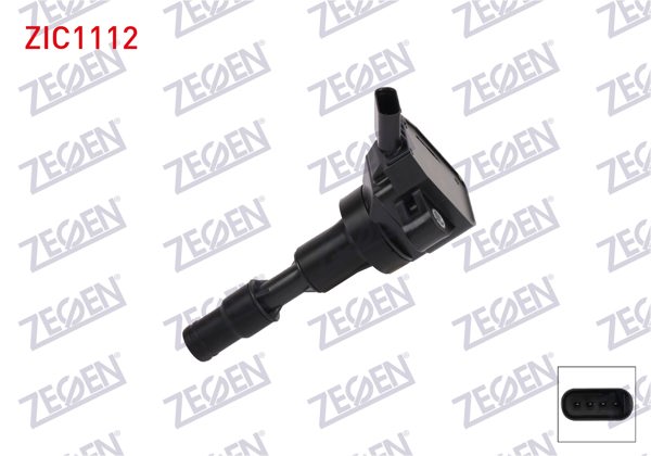 ZEGEN ZIC1112 | Ateşleme Bobini Hyundai i20 II, Kona 1.0 T-GDI 2016-/ Kia Rio IV, Stonıc 1.0 T-GDI 2017-/ Picanto 1.0 2017 -