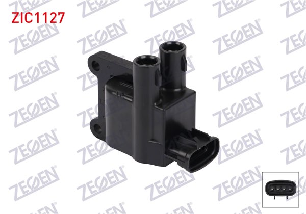 ZEGEN ZIC1127 | Ateşleme Bobini Toyota Avensis 2.0 1997-2000 / Corolla 1.3, 1.4 1997-2000