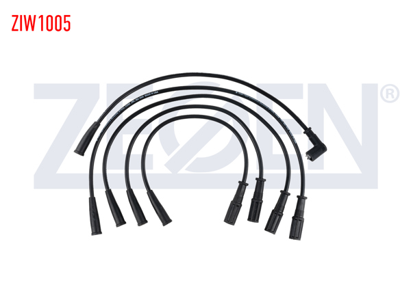 ZEGEN ZIW1005 | Buji Kablosu Takım Bobin Kablolu Fiat Uno 60 1.1 8V (160A3000) 1983-1996 | 1 Adet
